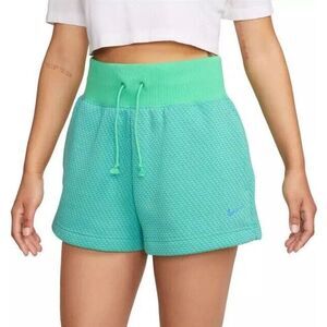 Nike Sportswear Phoenix Fleece High Rise Loose Fit Shorts Women's S Small